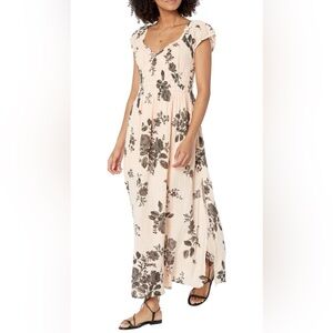 Free People Forget Me Not Midi Dress